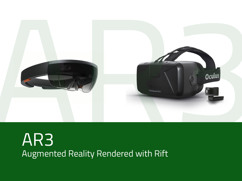 AR3 aims to study how the use of new devices, technologies and paradigms for Virtual Reality, appropriately integrated with other technologies, could enable the creation of new systems for Augmented Reality and can create significant discontinuities, in terms of designing of new interfaces, user experience and markets.